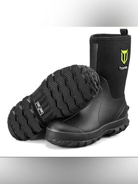 TIDEWE Rubber Boots for Men size 11